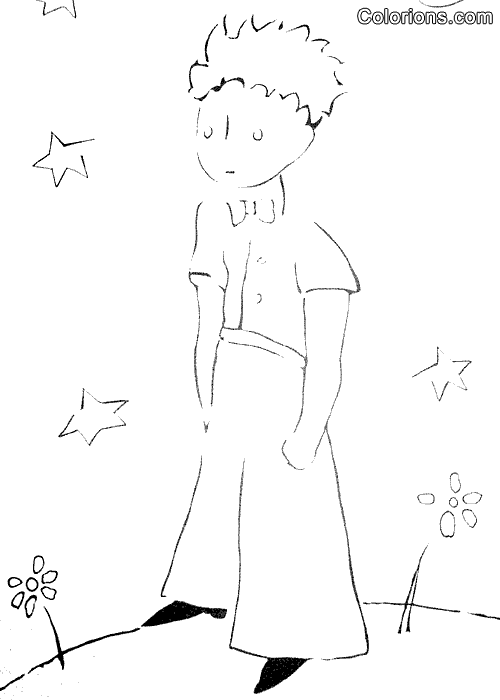 Le Petit Prince Coloriage A Imprimer
