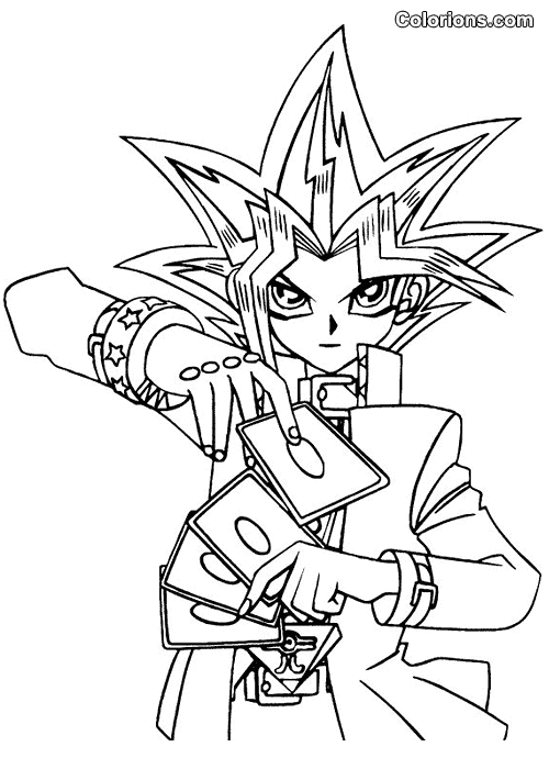 Disegni Da Colorare Di Yu Gi Oh 