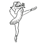 Dessiner une danseuse étoile